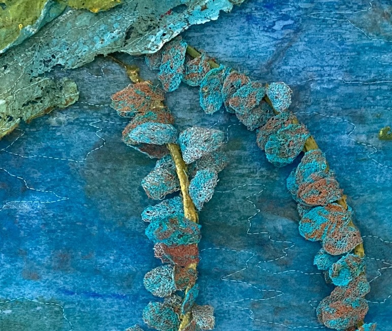 Am Bach, 50 x 50 cm, 2022