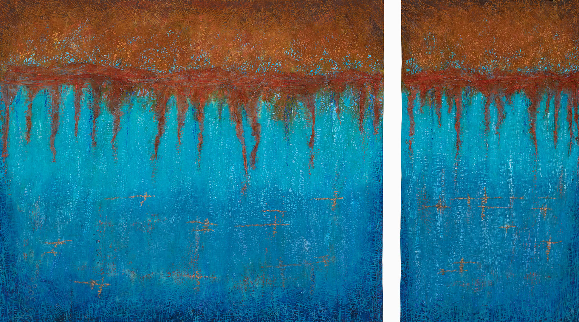 Der Zahn der Zeit, 120 x 208 cm, 2024