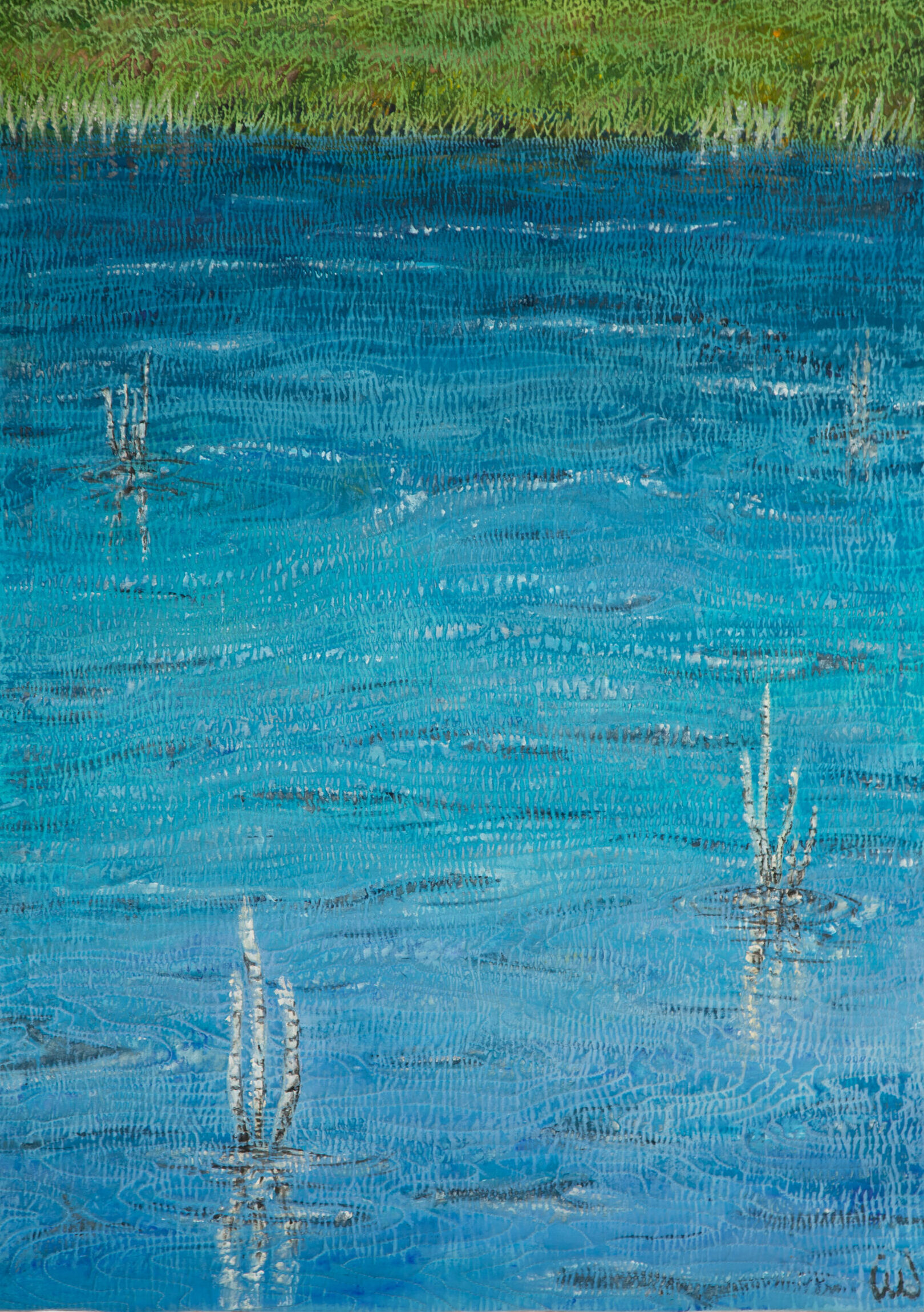 Horizonte 15, 07 x 77cm, 2025