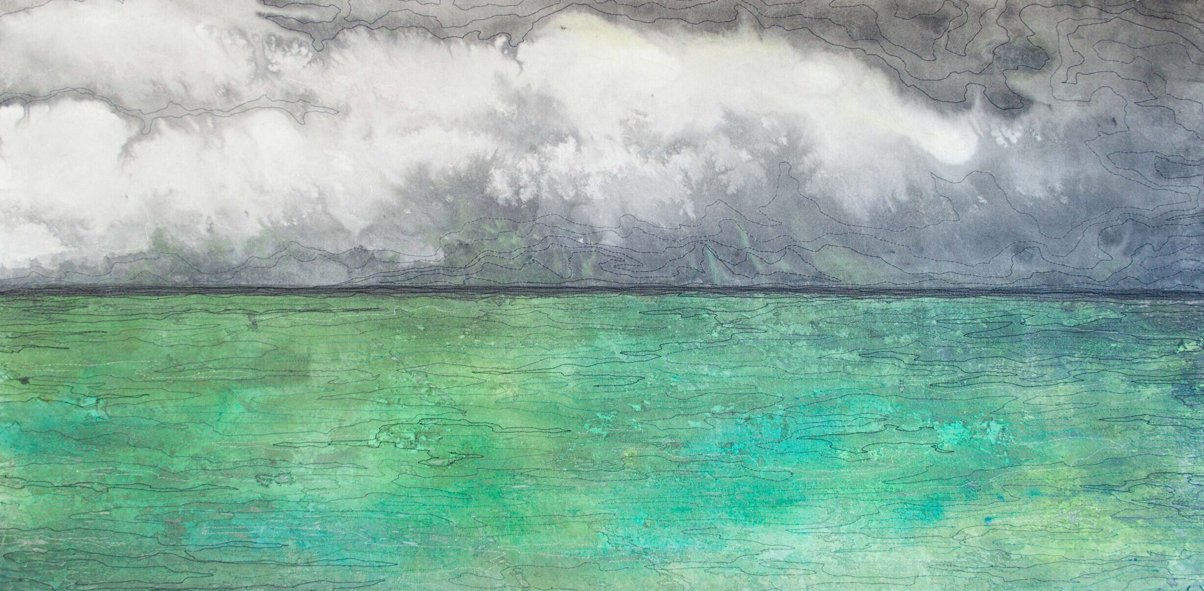 Horizonte, 11, 50 x 100 cm, 2022