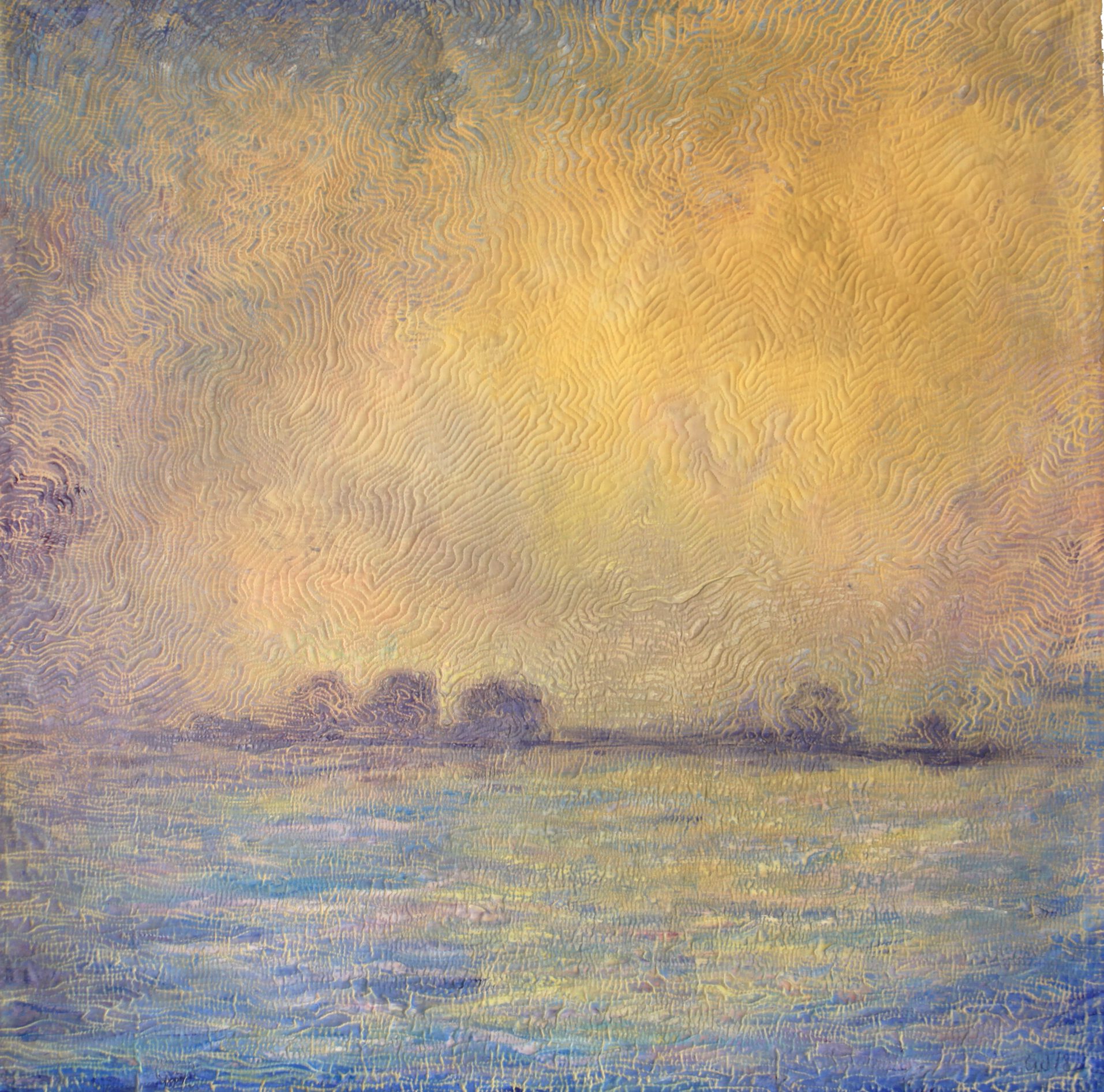 Horizonte 5, 100 x 100 cm