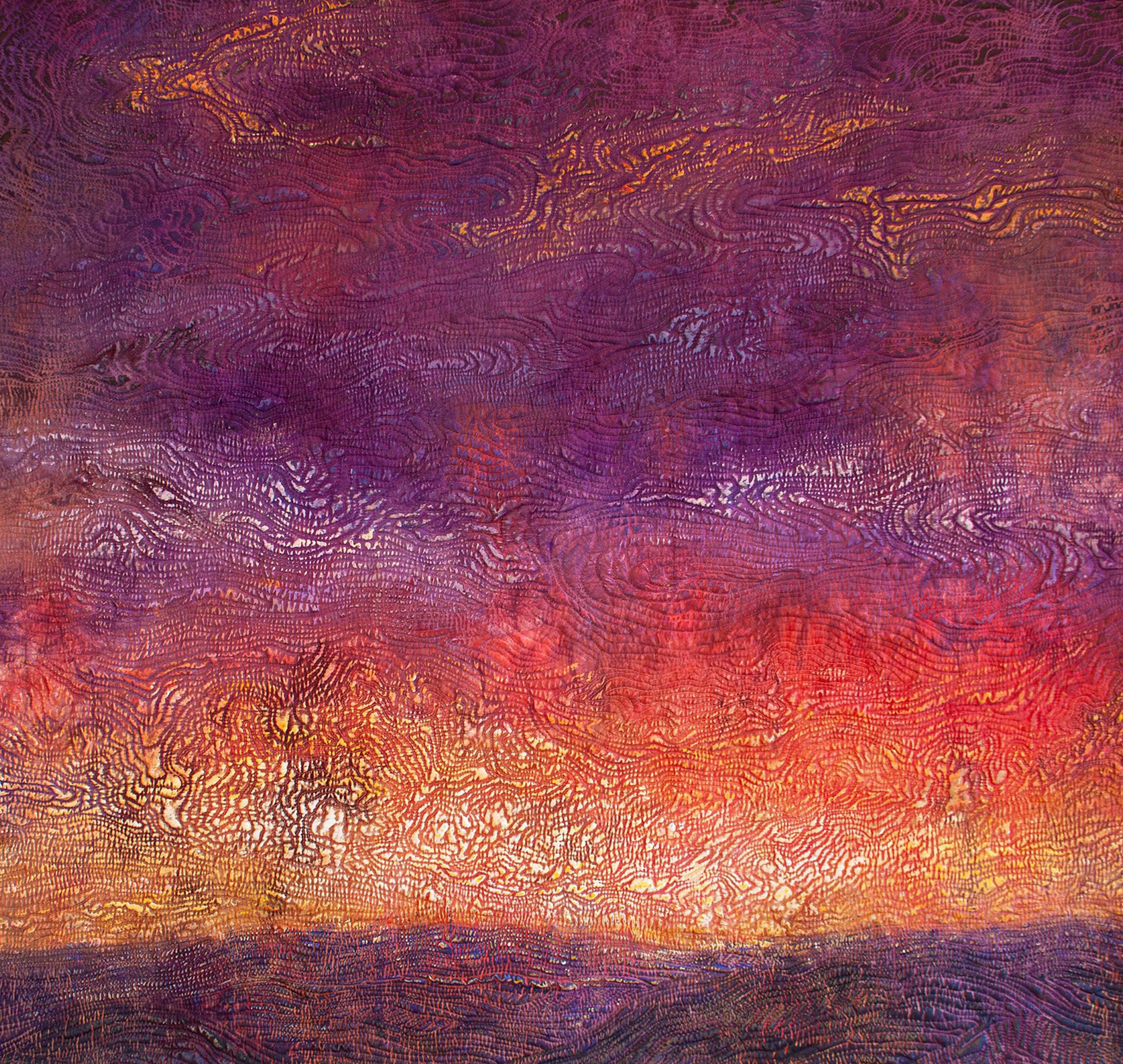 Horizonte 8, 128 x 132 cm, 2020