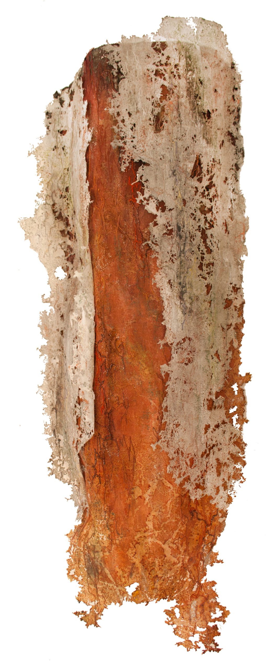 Rindenspiel 3, 30 x 80 x 10 cm, 