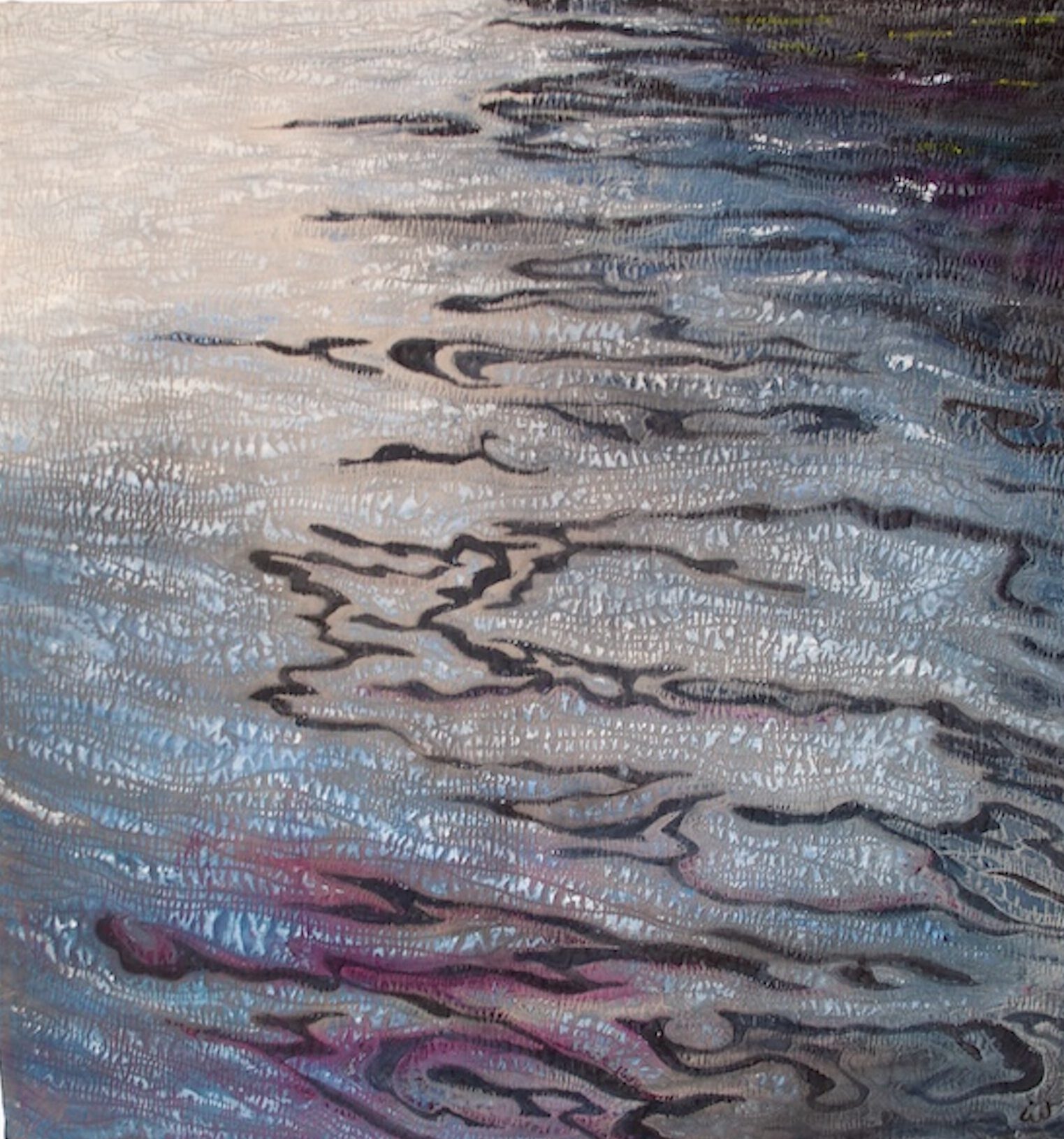 The soul of the ocean 1, 105 x 100 cm, 2024