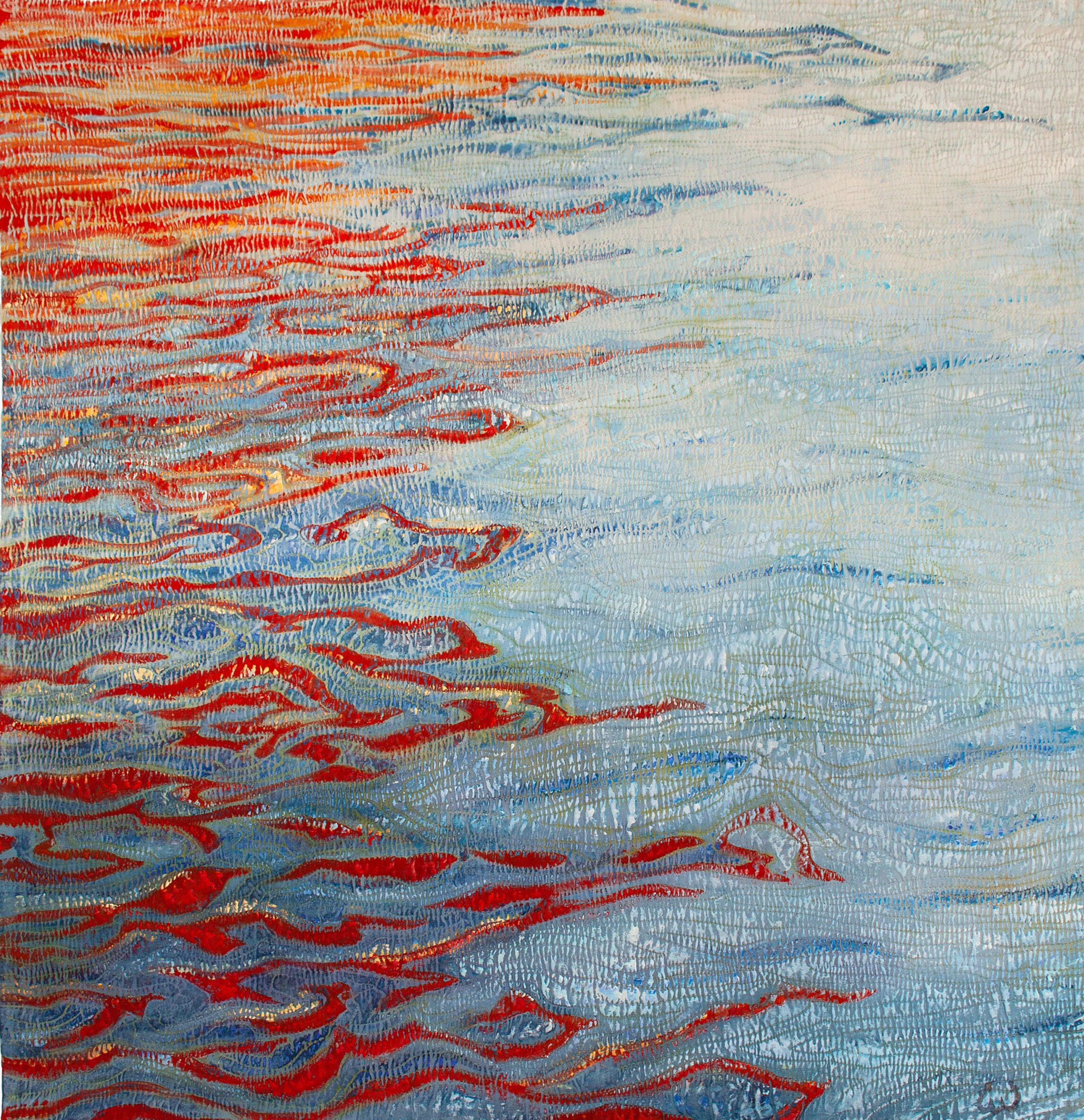 The soul of the ocean 2, 100 x 100 cm, 2024