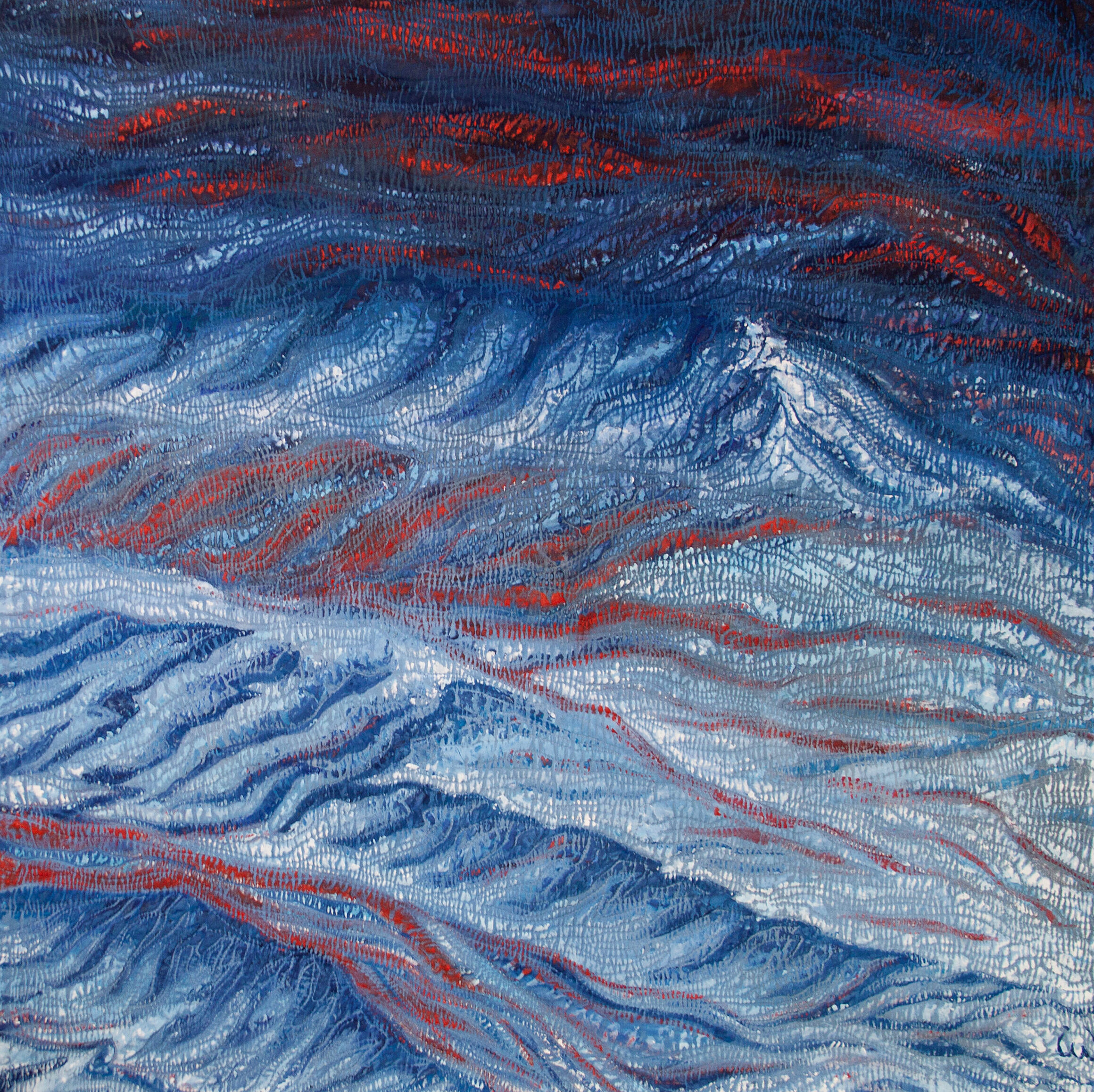 The soul of the ocean 4_.100 x 100 cm_2024 jpg