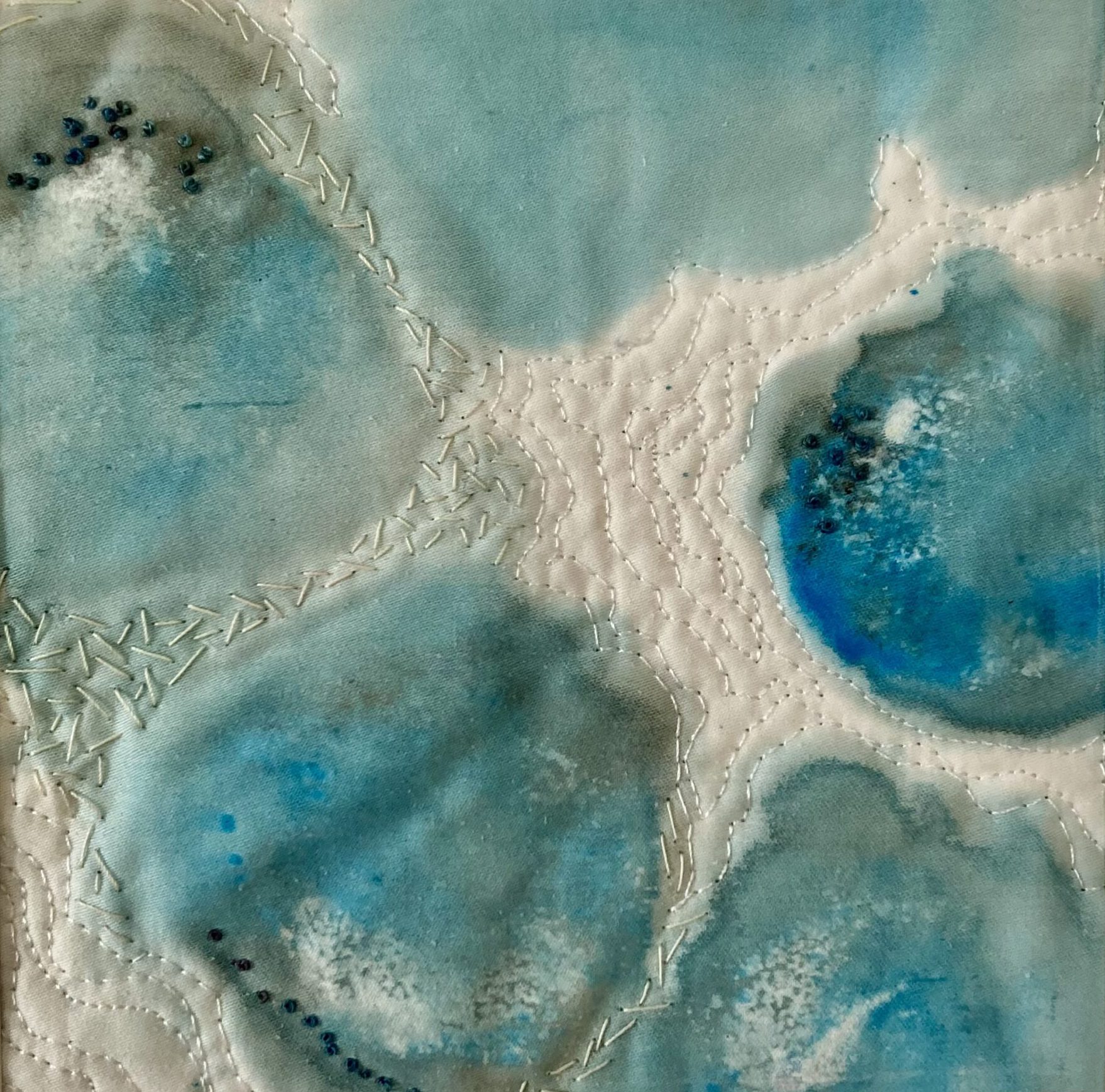 Stickstoff 4, 23 x 23 cm