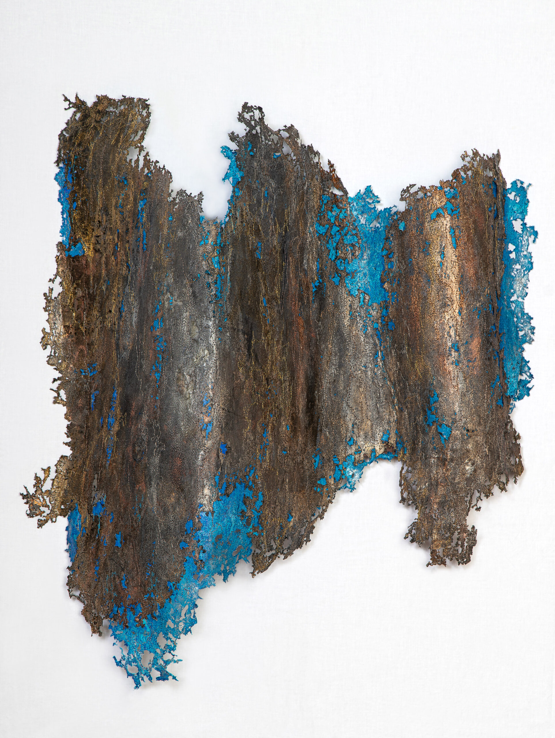 Rindenspiel 6, 78 x 67 x 15 cm