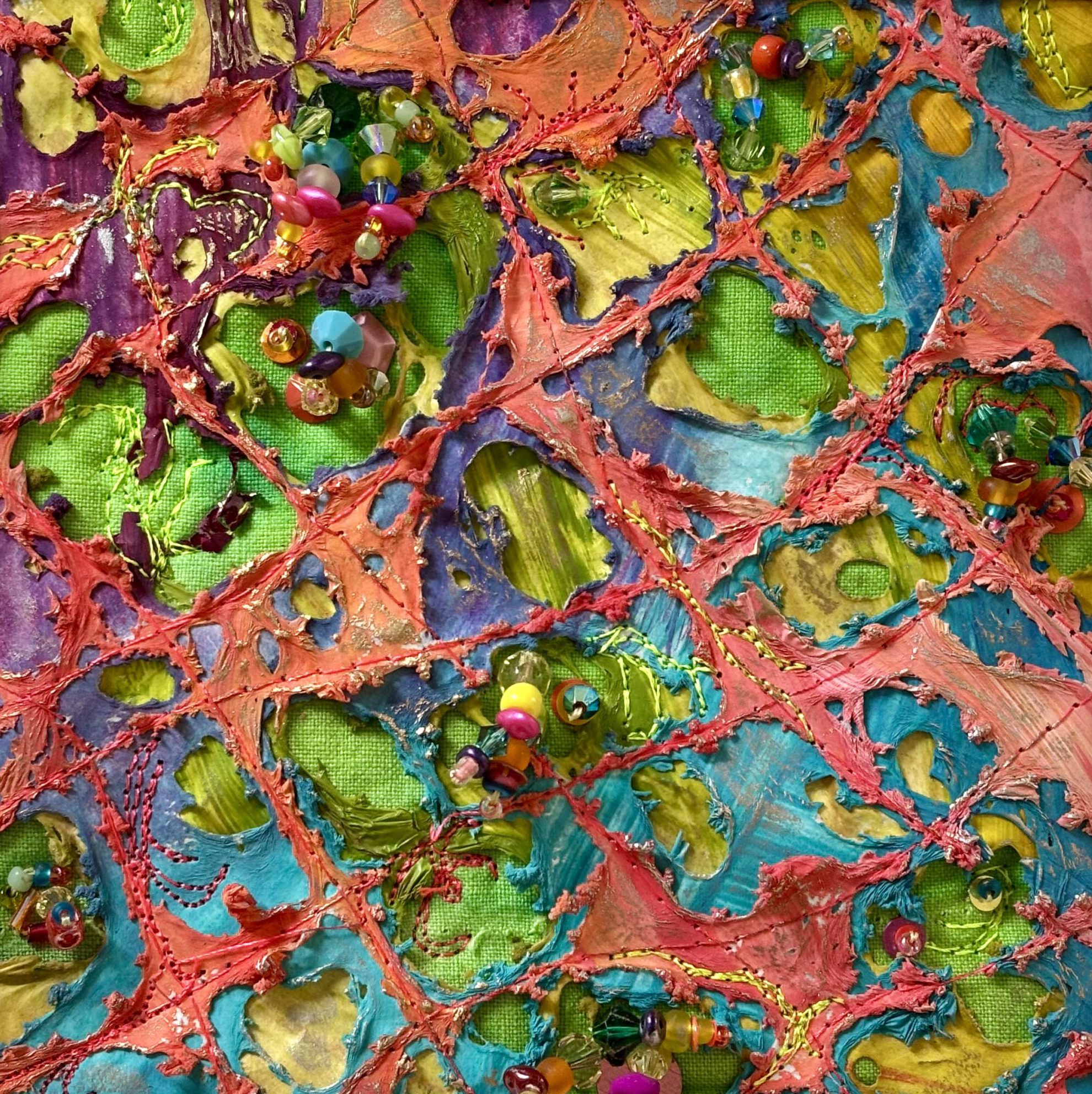 Stickstoff 1, 23 x 23 cm