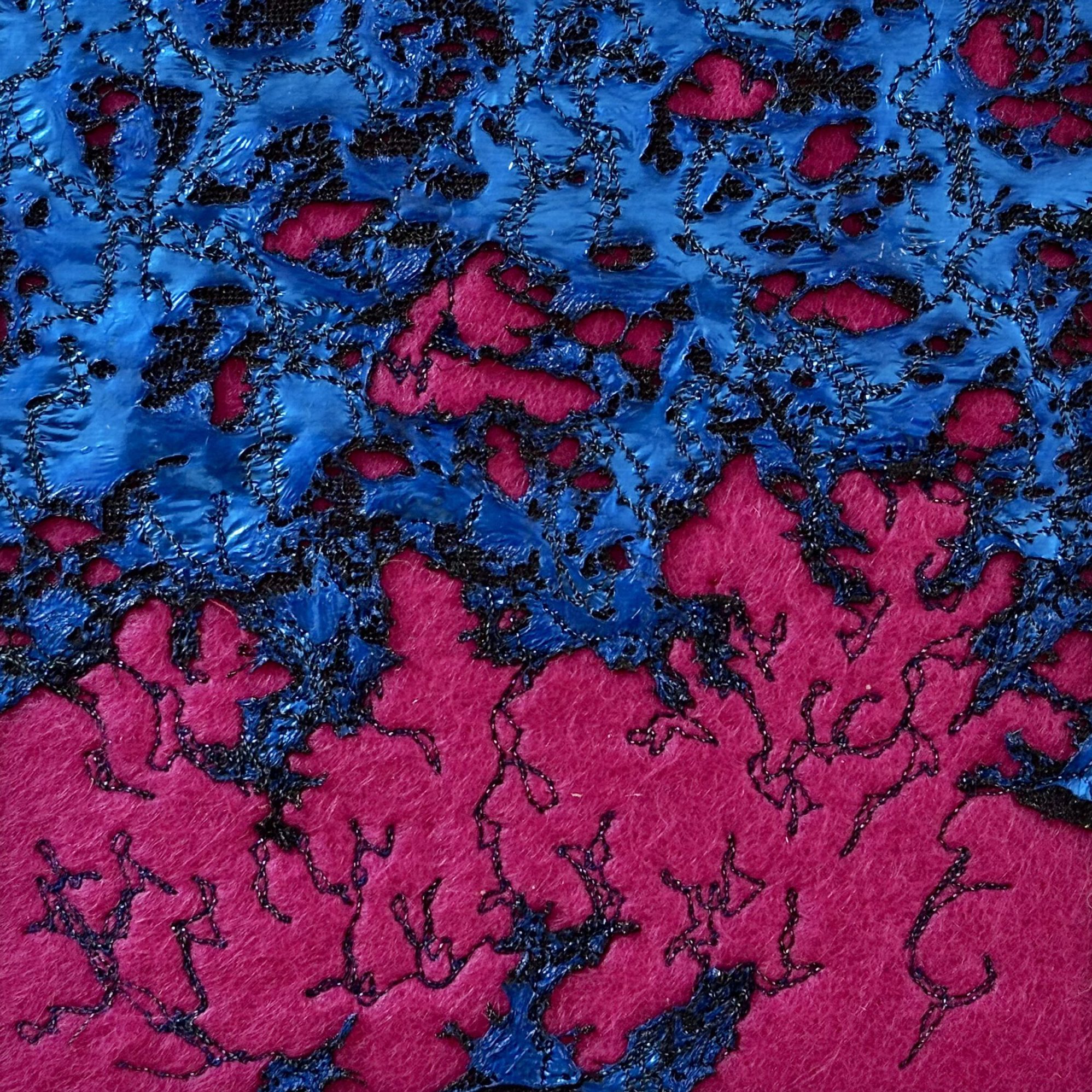 Stickstoff 5,  23 x 23 cm