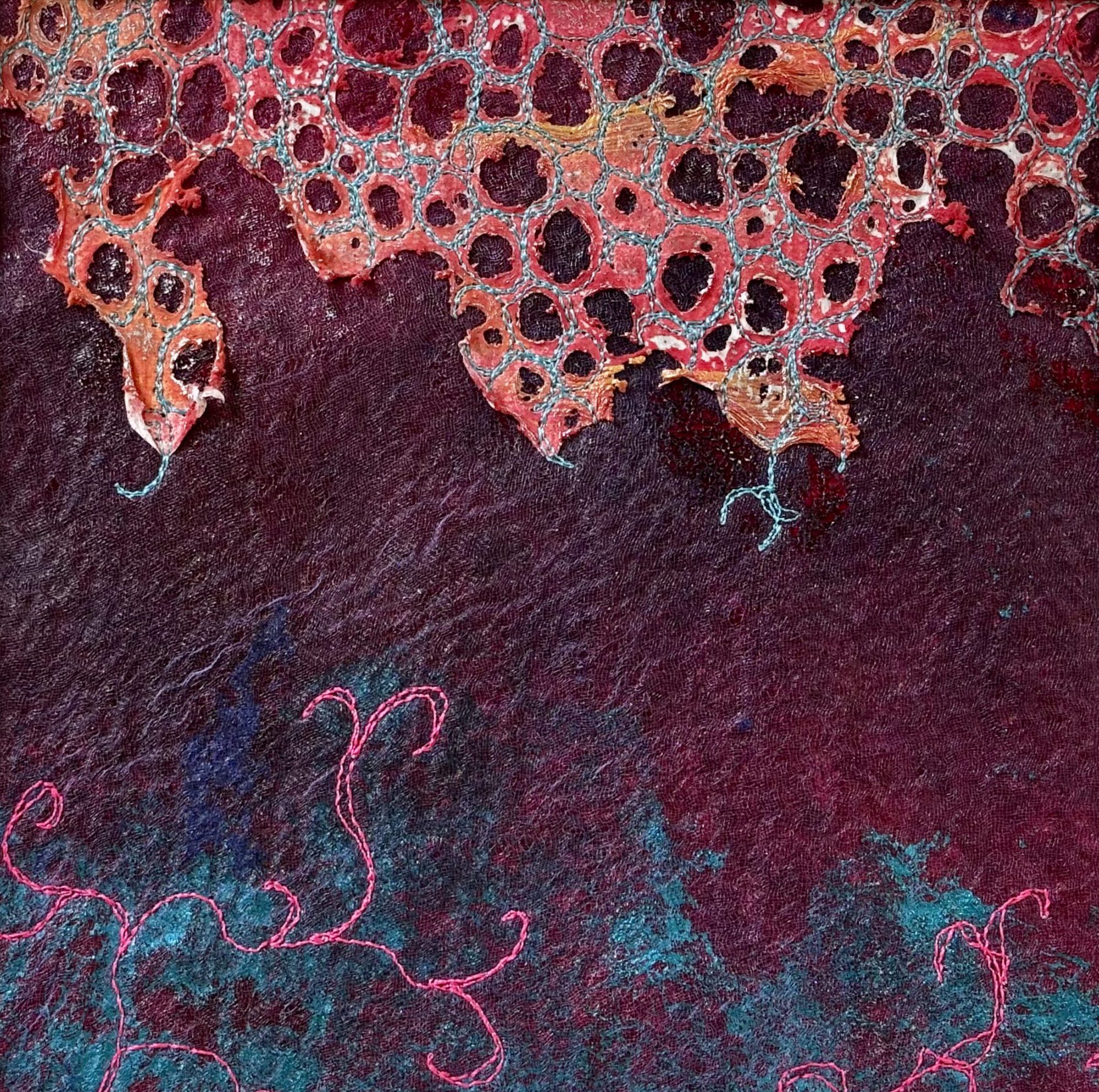 Stickstoff 2,  23 x 23 cm