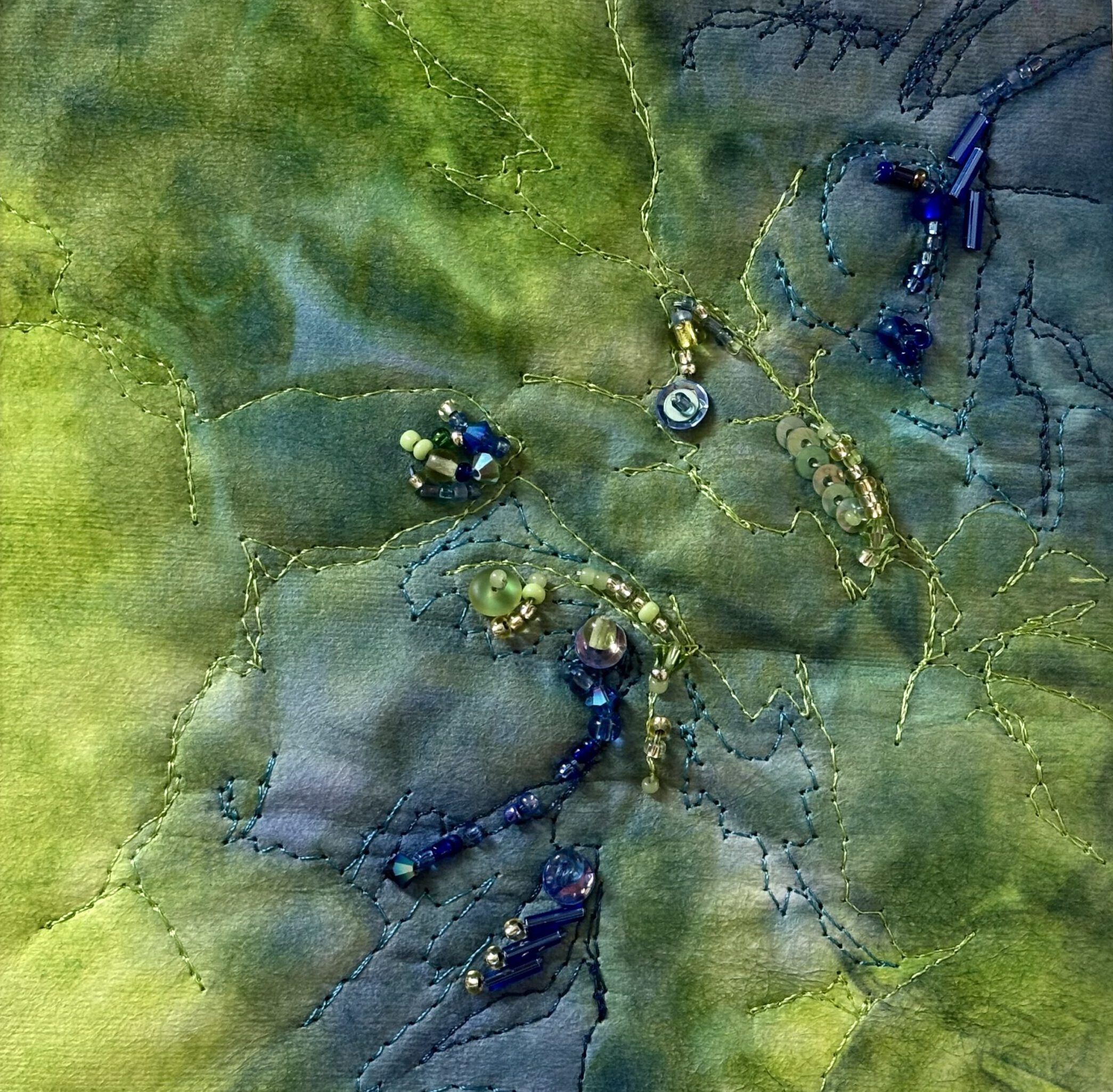 Stickstoff 6,  23 x 23 cm