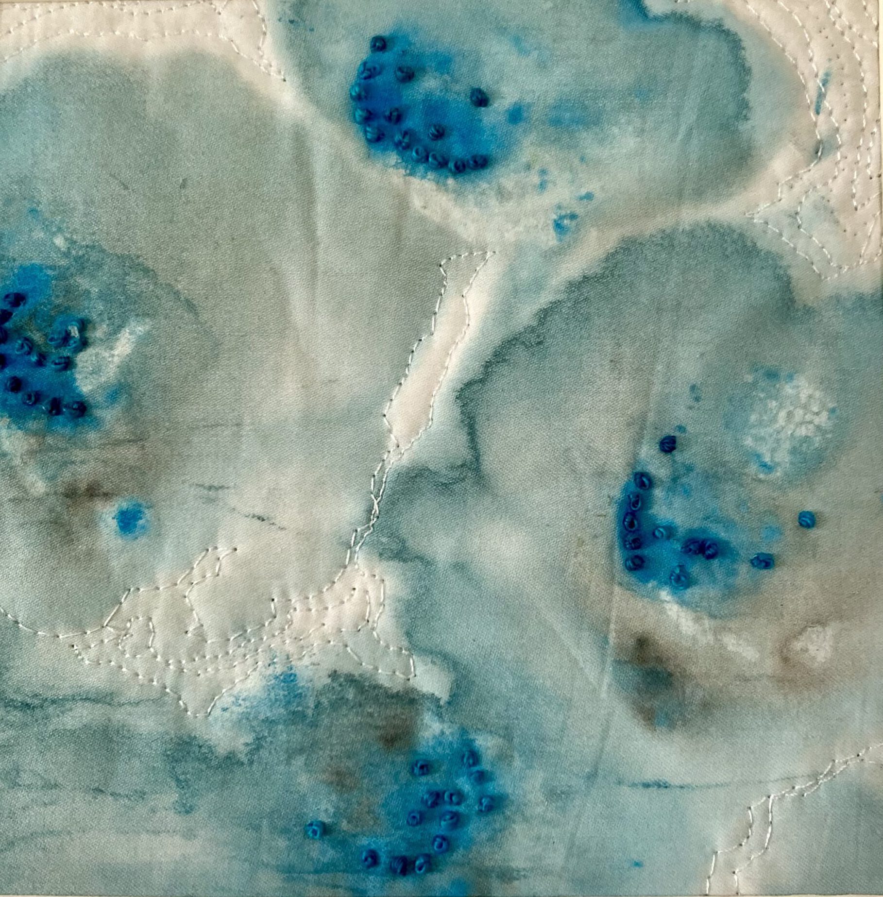 Stickstoff 8,  23 x 23 cm